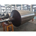 Centrifugal casting furnace top roll